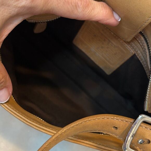 Coach Bag Purse Handbag Leather Vintage Hampton Hobo Shoulder Bag Pocketbook - Picture 12 of 16